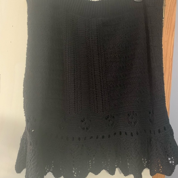 Anthropologie Black Skirt - Picture 4 of 6